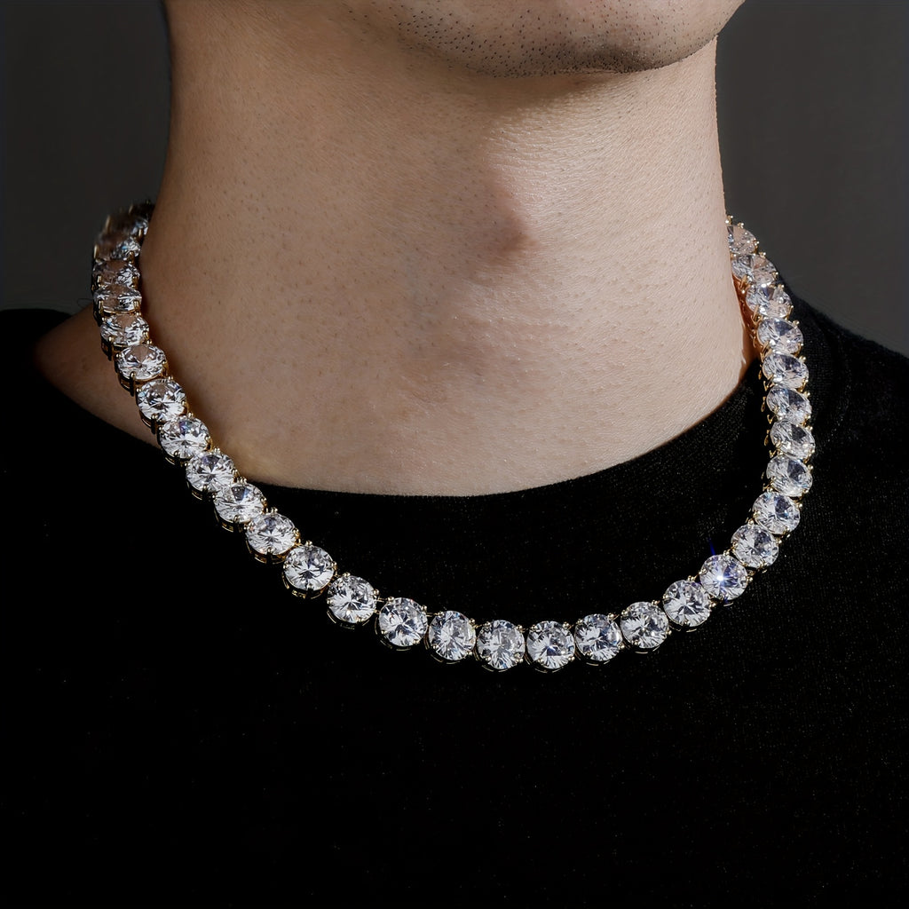 1pc Stylish Chain Necklace For Men, Necklace Accessories Gift, father's day gift