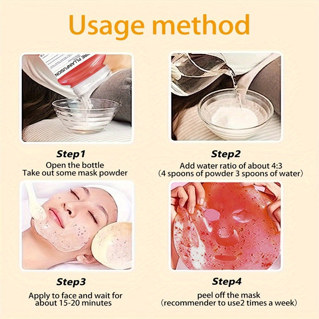 12.3fl.oz Vampire Plasma Face Mask - Lactic Acid Jelly for All Skin Types, Alcohol-Free & Paraben-Free, Firming & Hydrating Peel-Off Gel,, Fragrance-Free