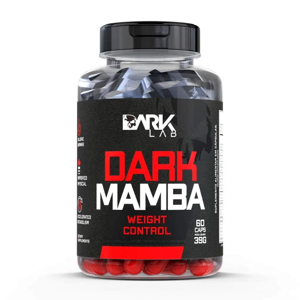 DARK LAB - KIT 100% Whey Refill 900g Dark Mamba Multivitamin 60 Capsules + Premium Cocktail Shakher 700ml - Dark Lab