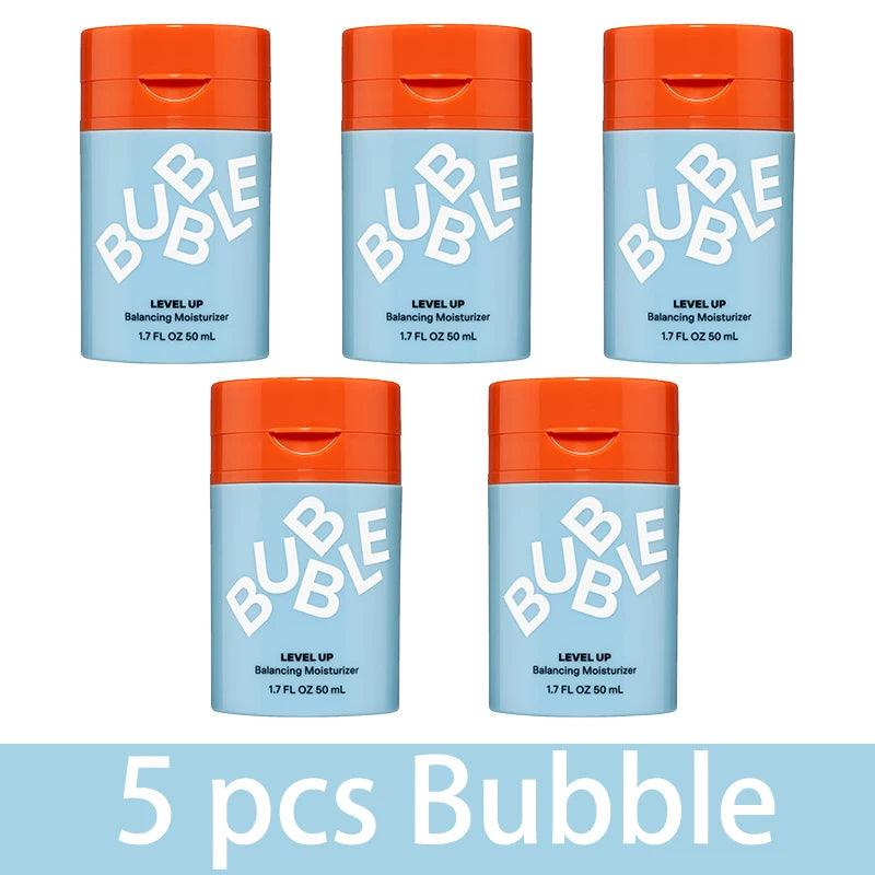 50ml Original Bubble Moisturizing Face Cream Face Toner Repairing Nourishing Dry Skin Vitamin E + Aloe Vera Gel Skincare Product