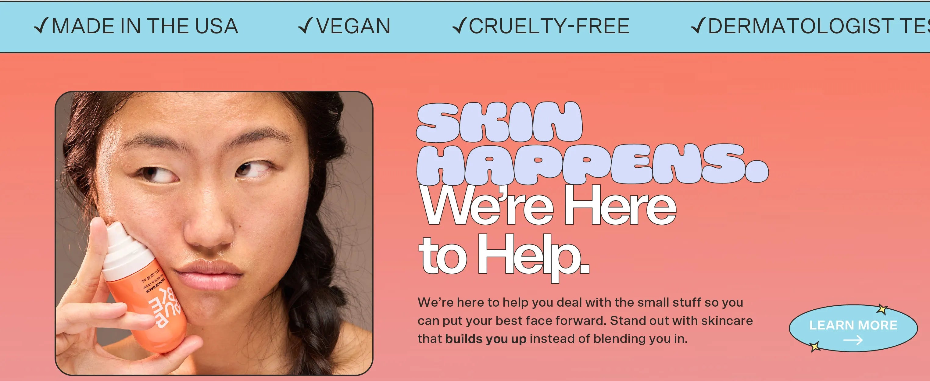 50ml Original Bubble Moisturizing Face Cream Face Toner Repairing Nourishing Dry Skin Vitamin E + Aloe Vera Gel Skincare Product