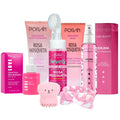 Full Skincare Kit Pink Mosquette Facial Cleansing and Care Routine