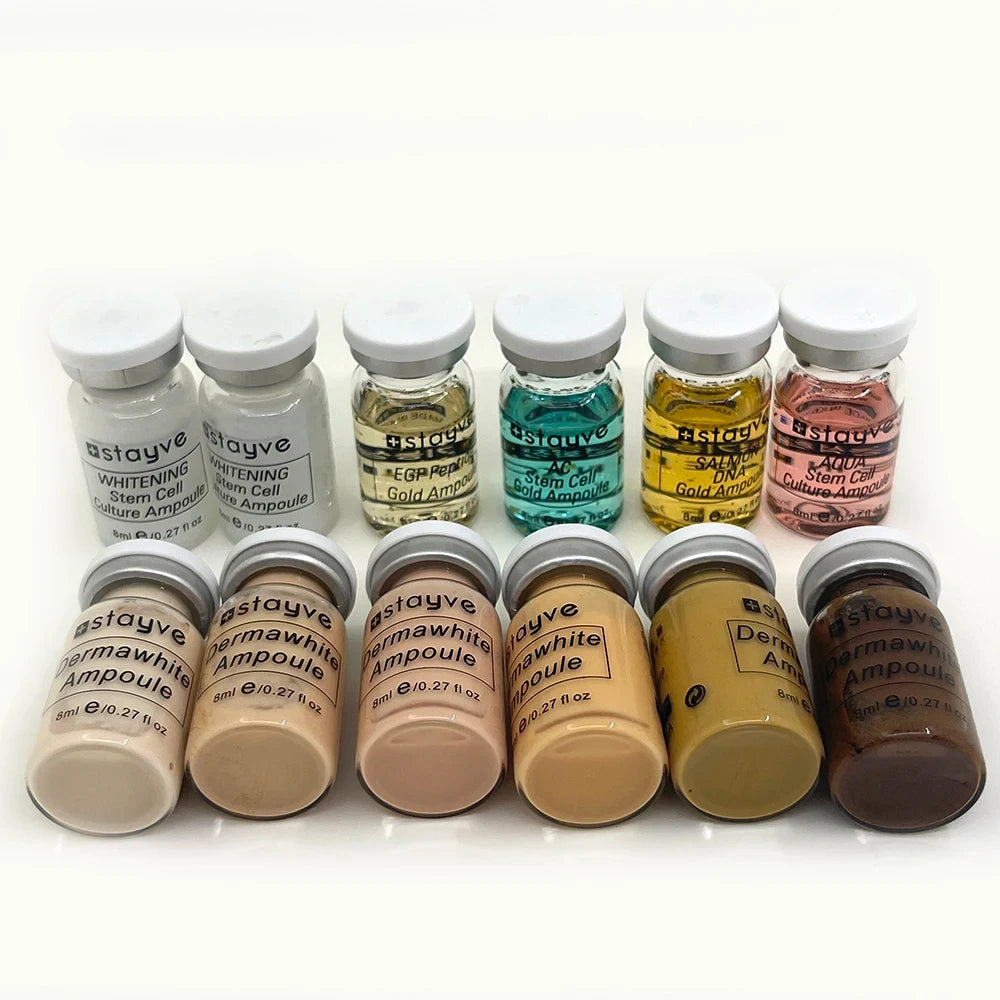 Korea Original Stayve BB Cream Glow Beginner Starter Kit Niacinamide/Peptide Face Skin Care Serum Essence