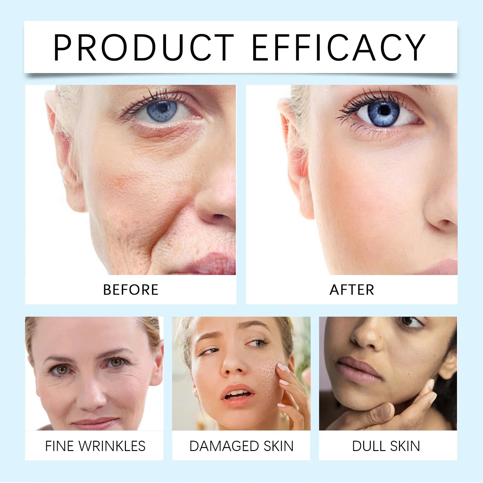 Hoygi Collagen Firming Skin Serum Tightens and Lifts Elasticity Boosting Formula Lightweight Fast Absorbing for All Skin Types