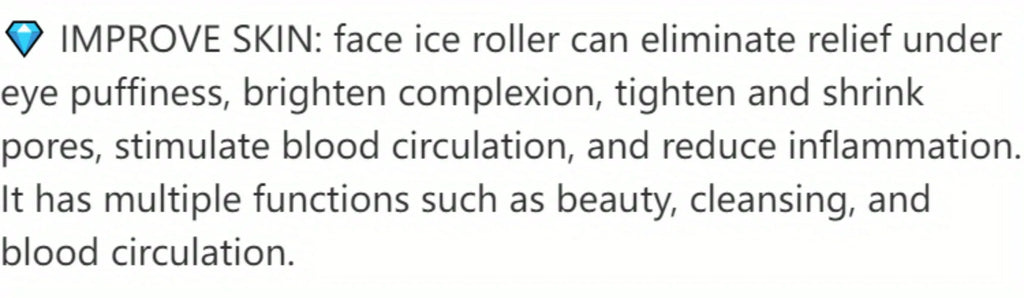 Ice Facial Roller Skin Care Beauty Lifting Contouring Tools Ice Cube Trays Ice Globe Balls Face Massager Skin Care Tool