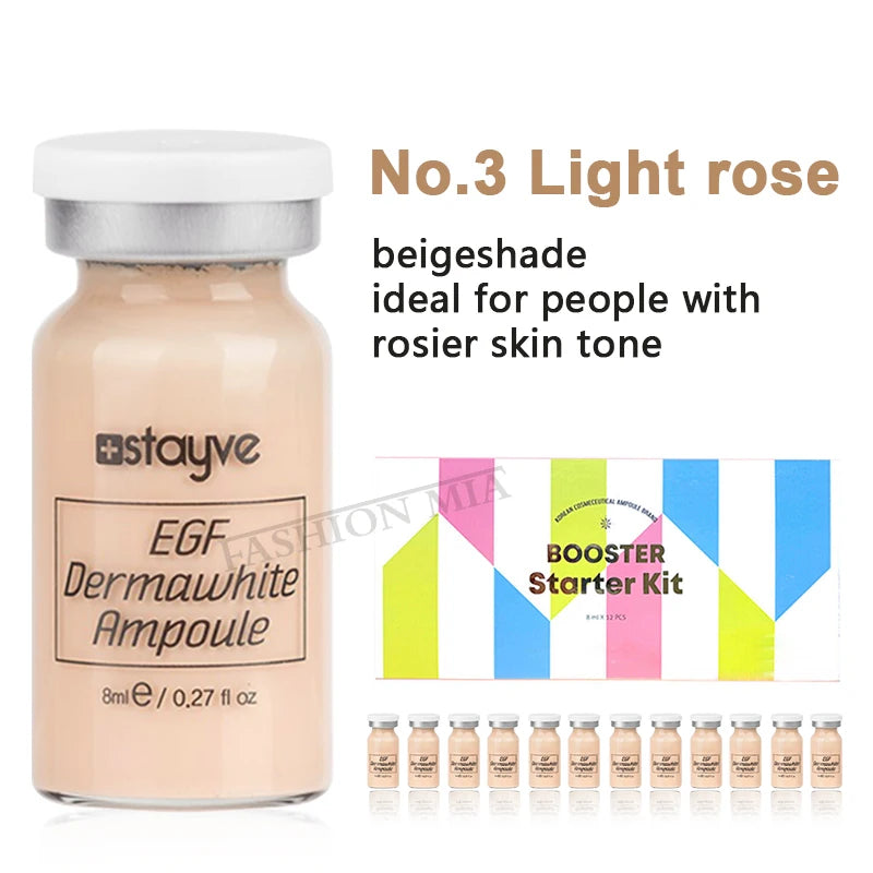 Korea Original Stayve BB Cream Glow Beginner Starter Kit Niacinamide/Peptide Face Skin Care Serum Essence