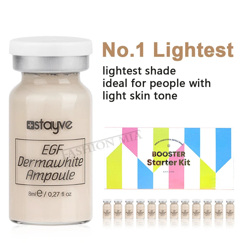 Korea Original Stayve BB Cream Glow Beginner Starter Kit Niacinamide/Peptide Face Skin Care Serum Essence