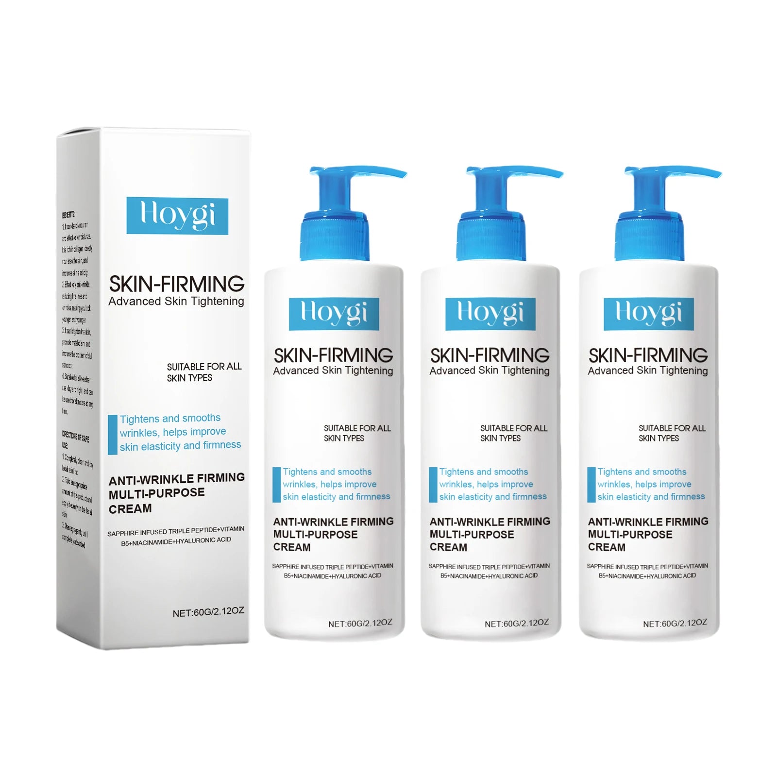 Hoygi Collagen Firming Skin Serum Tightens and Lifts Elasticity Boosting Formula Lightweight Fast Absorbing for All Skin Types