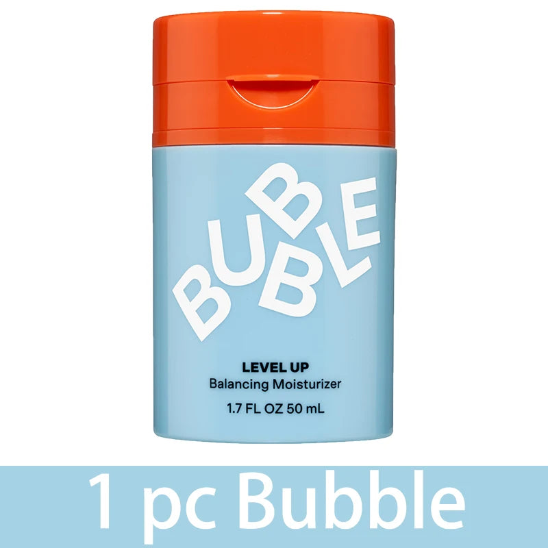50ml Original Bubble Moisturizing Face Cream Face Toner Repairing Nourishing Dry Skin Vitamin E + Aloe Vera Gel Skincare Product