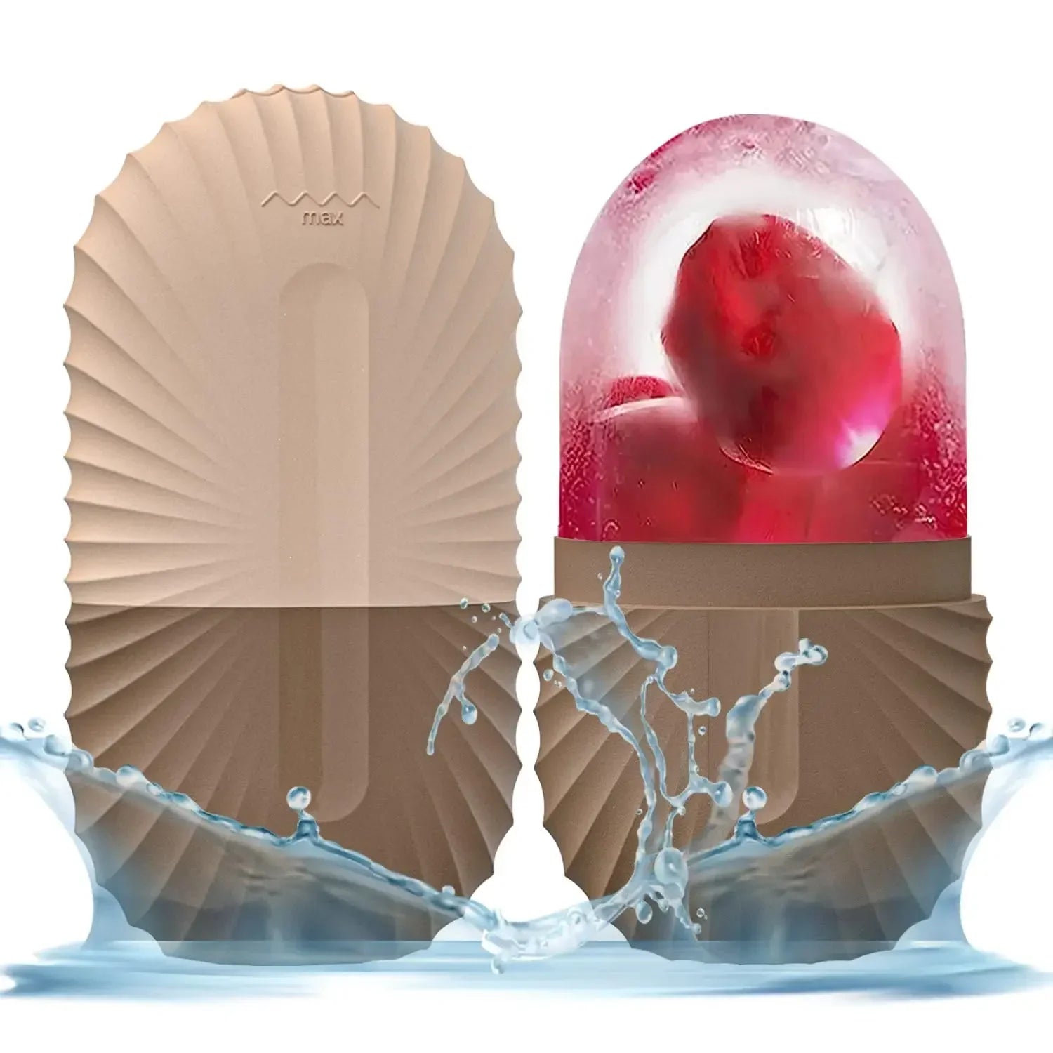 Ice Facial Roller Skin Care Beauty Lifting Contouring Tools Ice Cube Trays Ice Globe Balls Face Massager Skin Care Tool