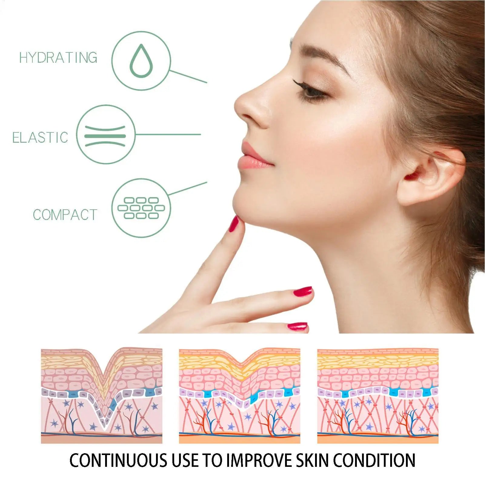 Salicylic Acid Pore Shrink Face Serum Repairs Large Pores Salicylic Acid Essence Anti-wrinkle Facial Serum Oil Control face Care