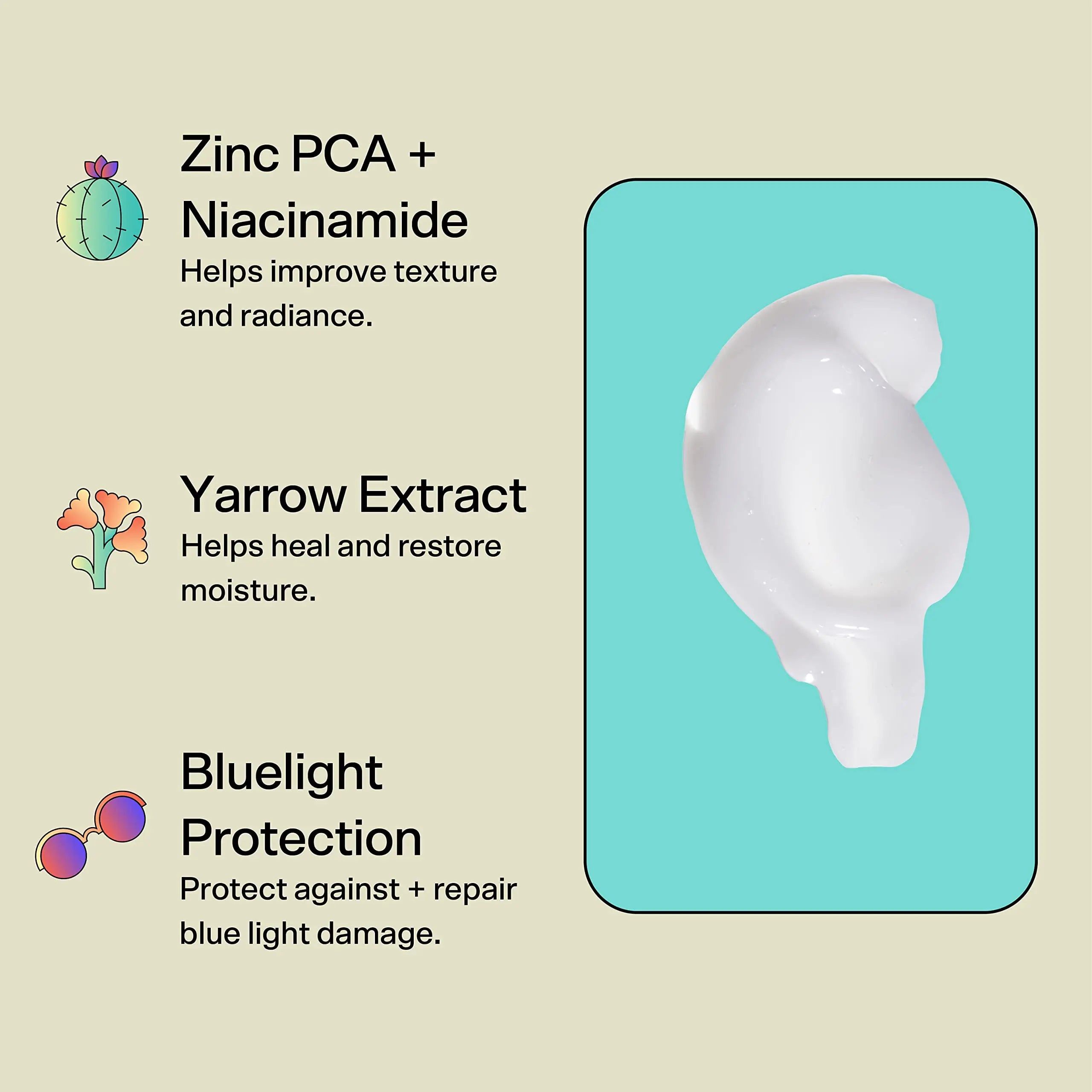 50ml Original Bubble Moisturizing Face Cream Face Toner Repairing Nourishing Dry Skin Vitamin E + Aloe Vera Gel Skincare Product