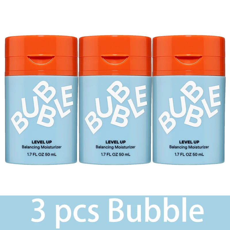 50ml Original Bubble Moisturizing Face Cream Face Toner Repairing Nourishing Dry Skin Vitamin E + Aloe Vera Gel Skincare Product