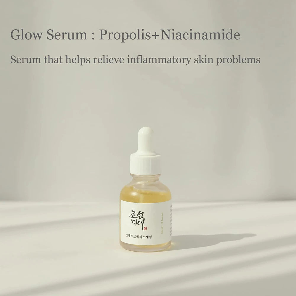 Korean Facial Moisturizing Calming Revive Glow Deep Serum Green Tea Panthenol Propolis Niacinamide Ginseng Snail Mucin Rice Skin