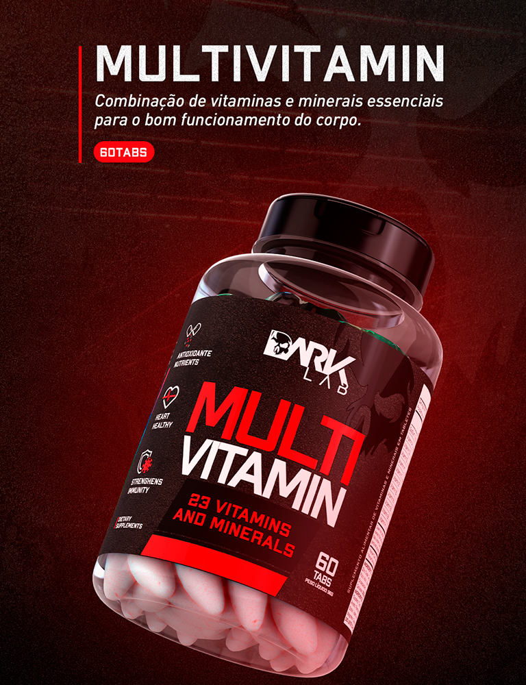 Kit 3 Multivitaminic 60 Capsules-Dark Lab